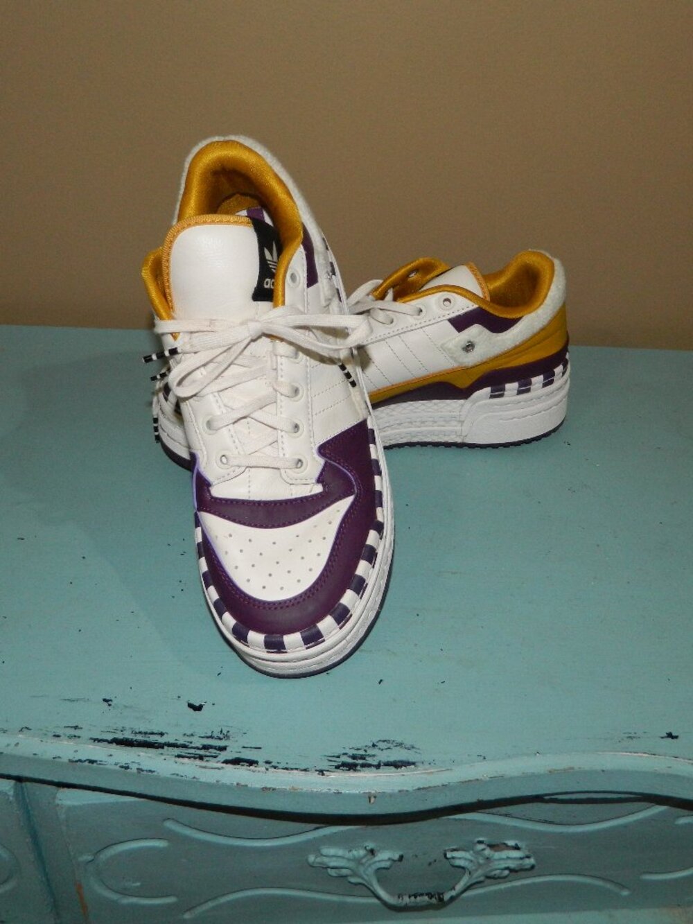 Adidas x Girls Are Awesome Triple Platforum Sneaker Womens Size 9.5 (READ)